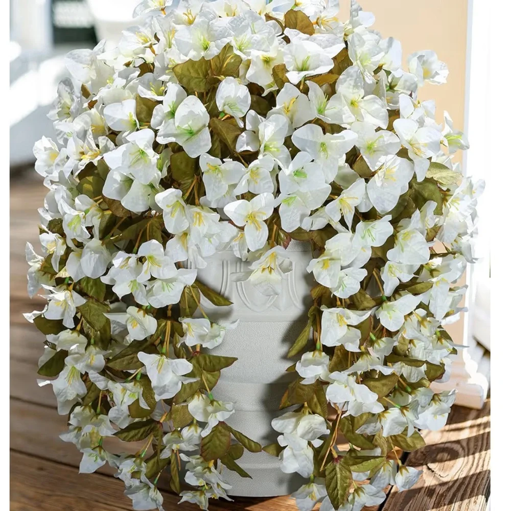 NEW 2 Outdoor Faux Silk Flowers